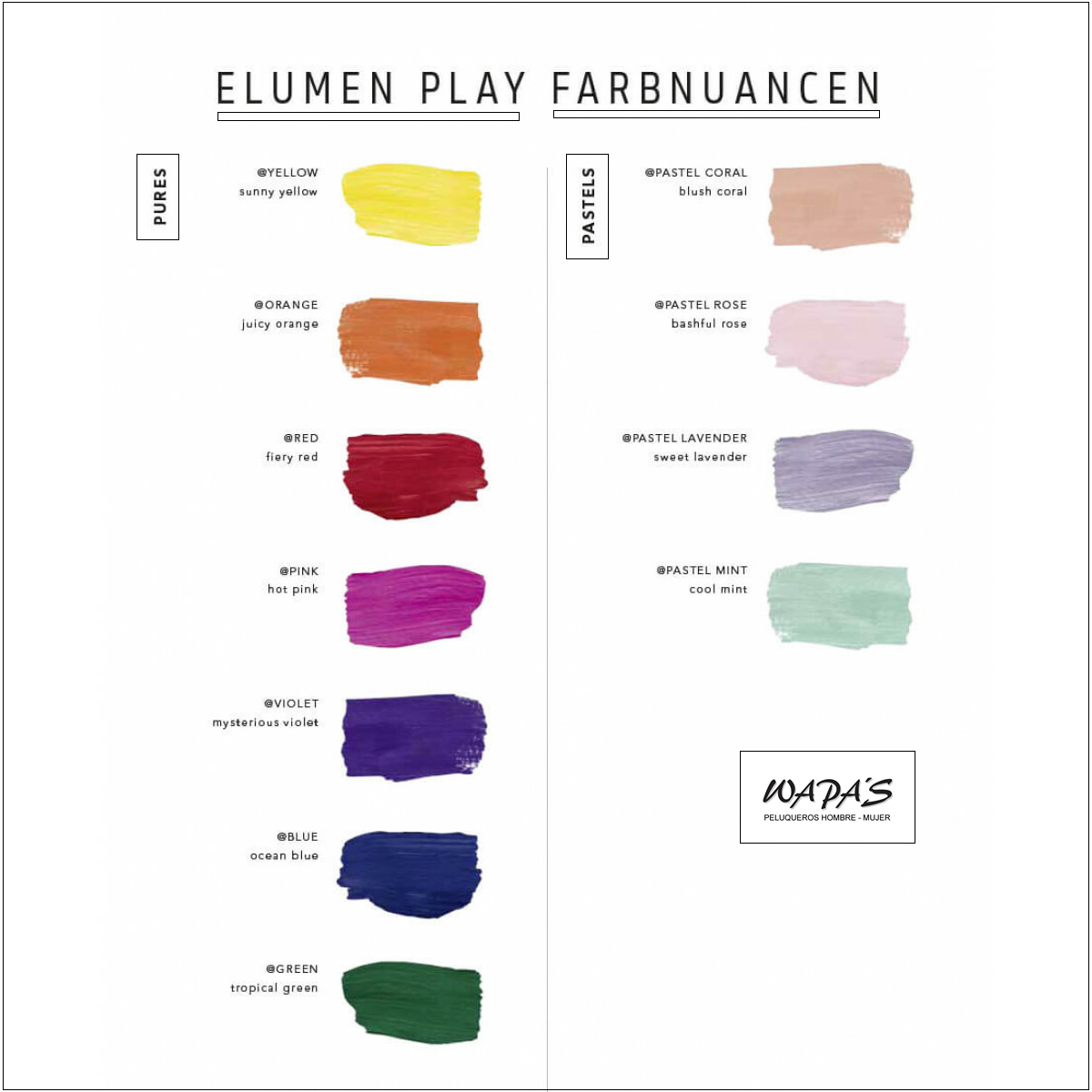 Tintes de color Goldwell Elumen Play goldwell elumen play