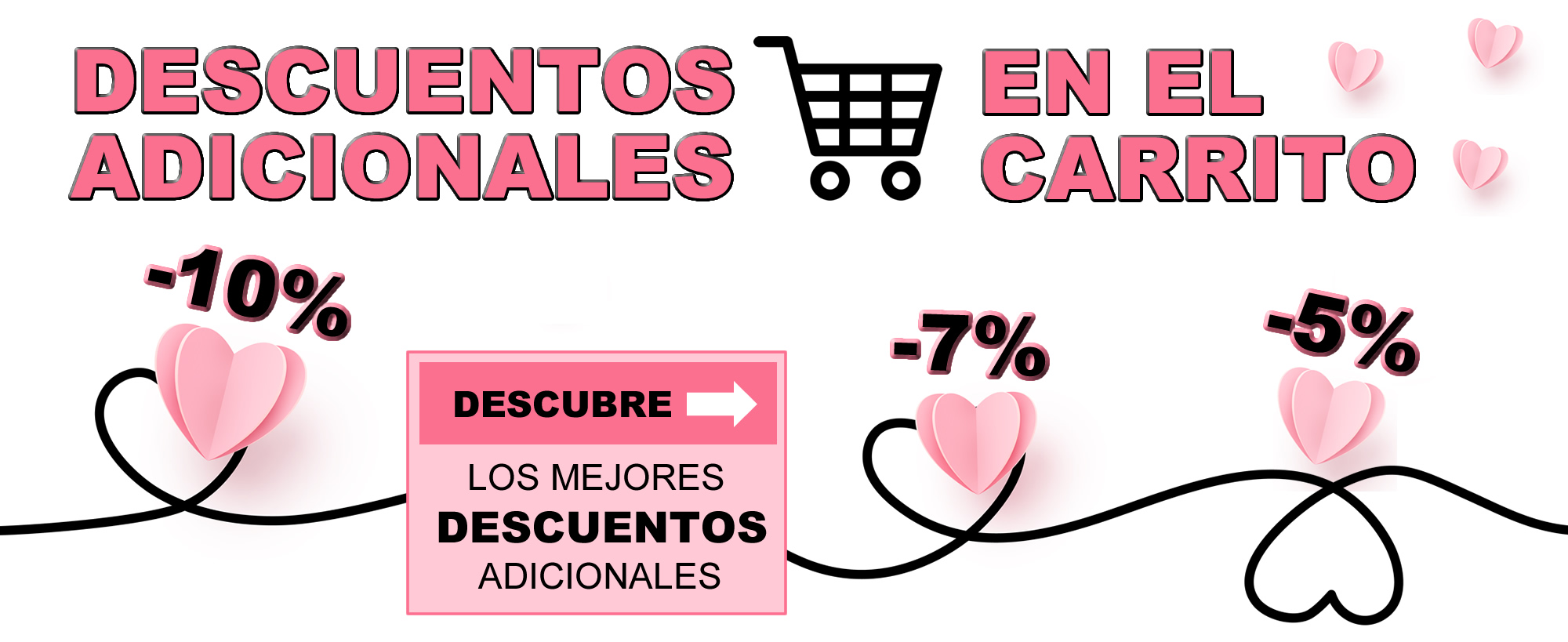 descuentos adicionales en el carrito