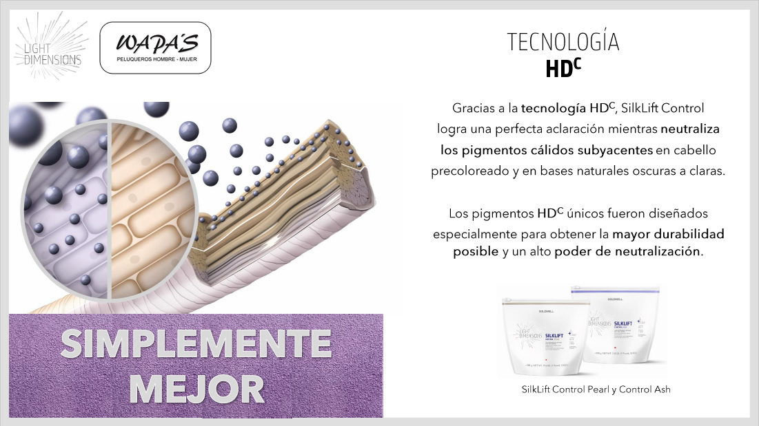 Goldwell Light Dimensions - tecnología HD c goldwell light dimensions tecnología hdc