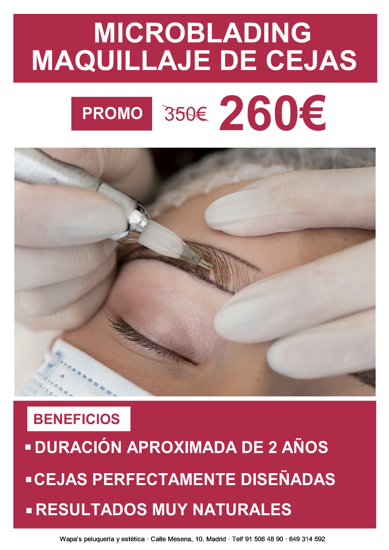 promocion microblading de cejas