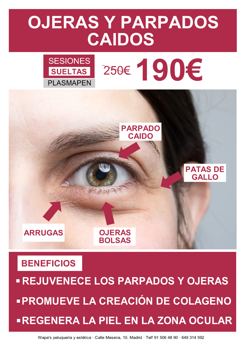 promocion ojeras y parpados caidos