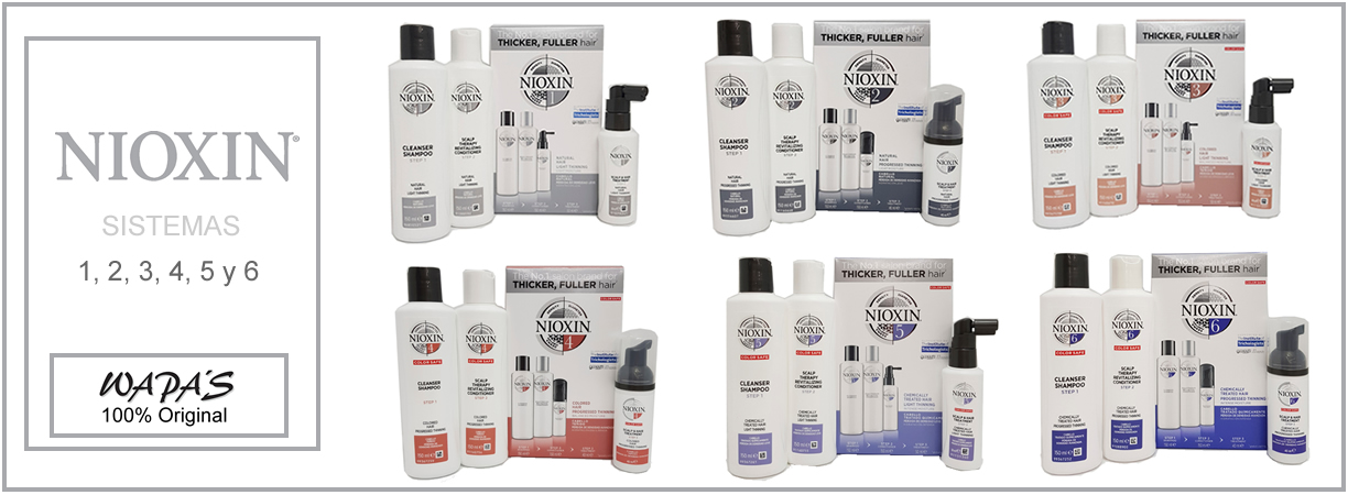 Sistemas Nioxin 3D Care System