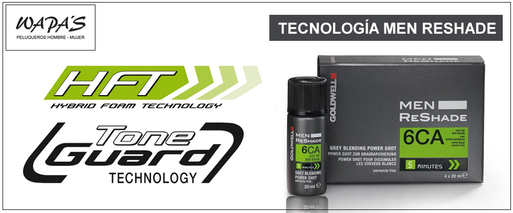 Tecnología Goldwell Men Reshade