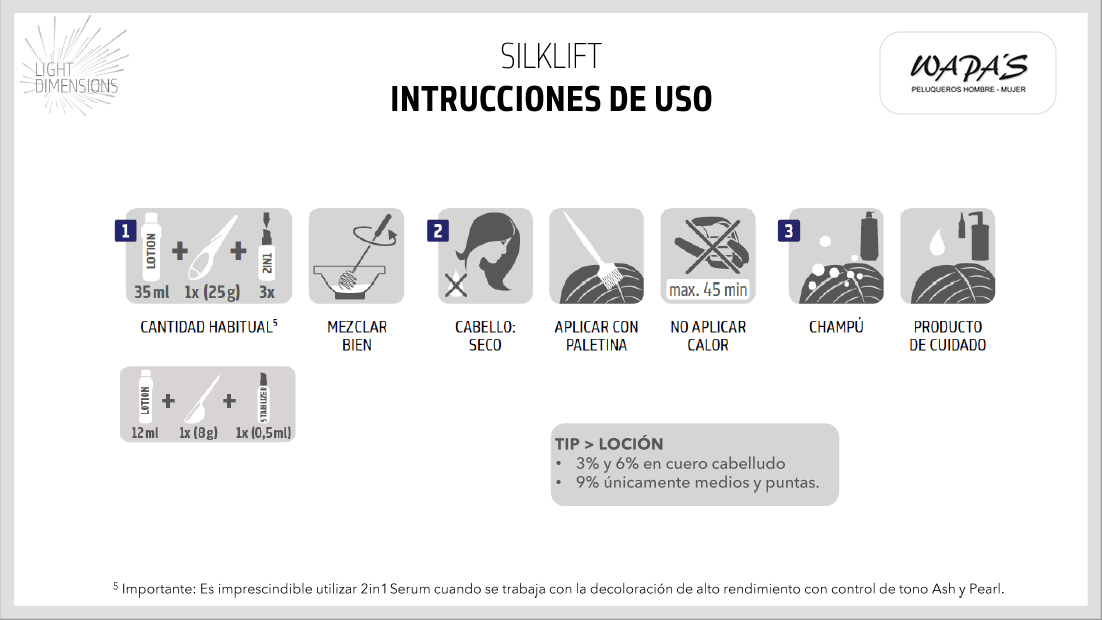 ¿Cómo se usa la decoloración Goldwell Sliklift Zero Ammonia? como usar decoloración goldwell silklift zero ammonia