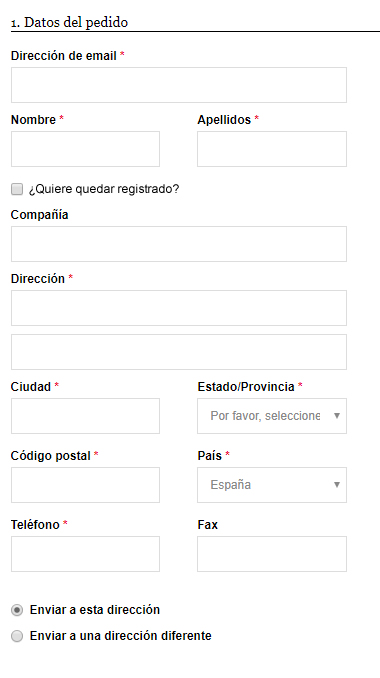 Datos del pedido peluqueria Wapa's Datos del pedido peluqueria Wapa's
