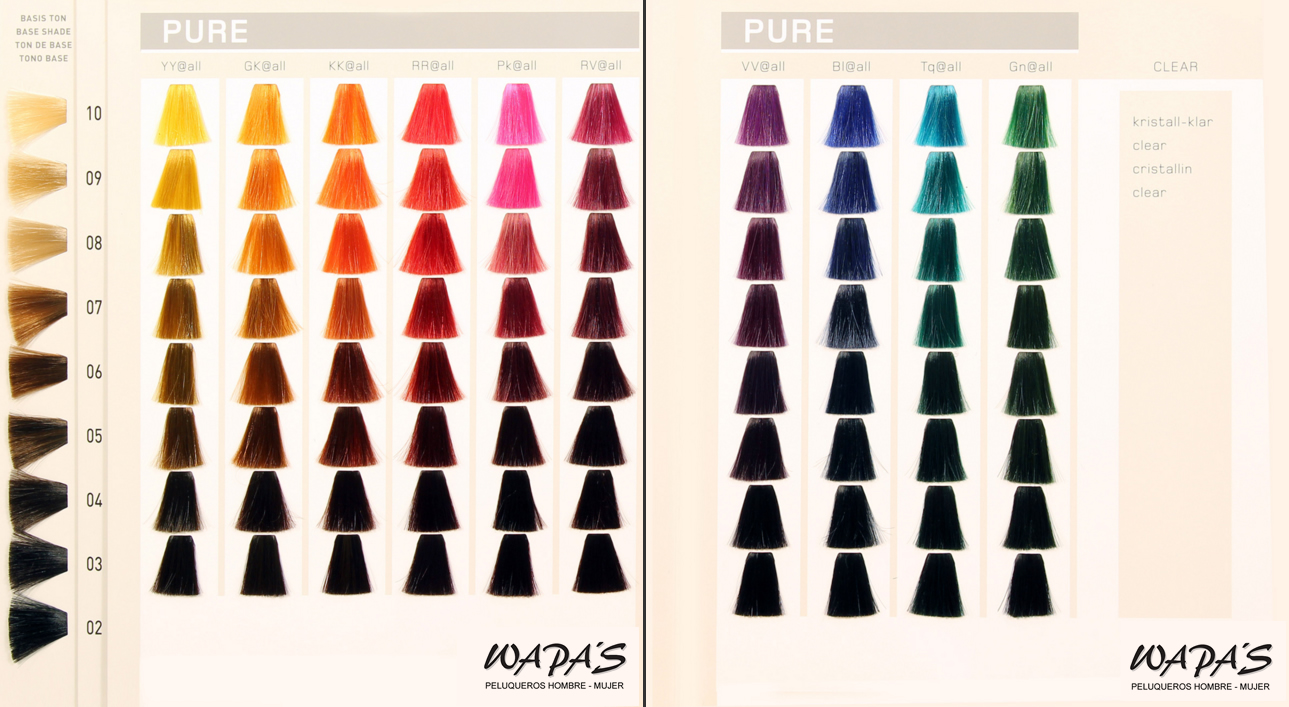 Carta de color Elumen Pure carta de color elumen Pure