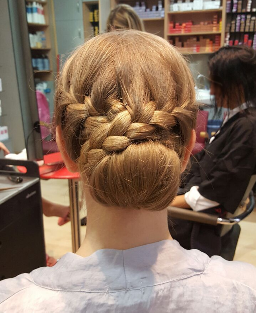 Recogido clasico de Novia | Wapas Peluqueria recogido clasico novia