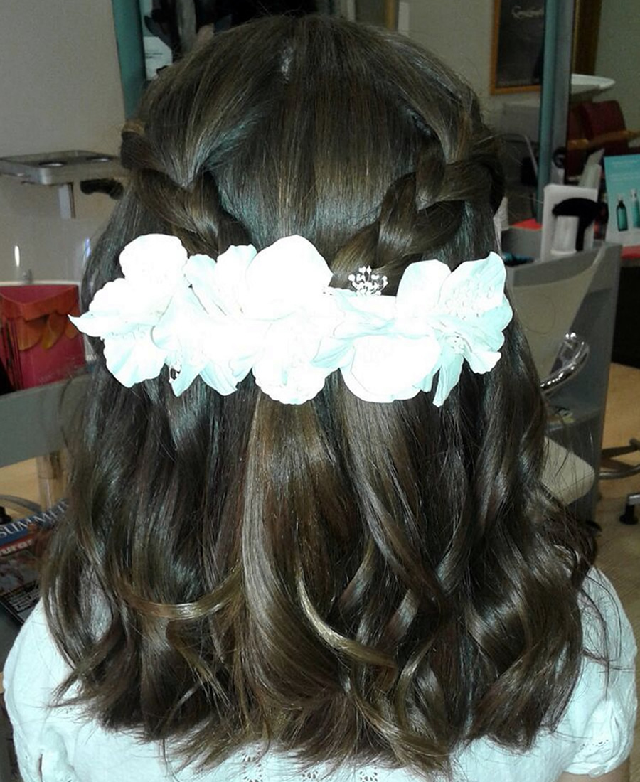 Recogido con trenza | Wapas Peluqueria recogido con trenza